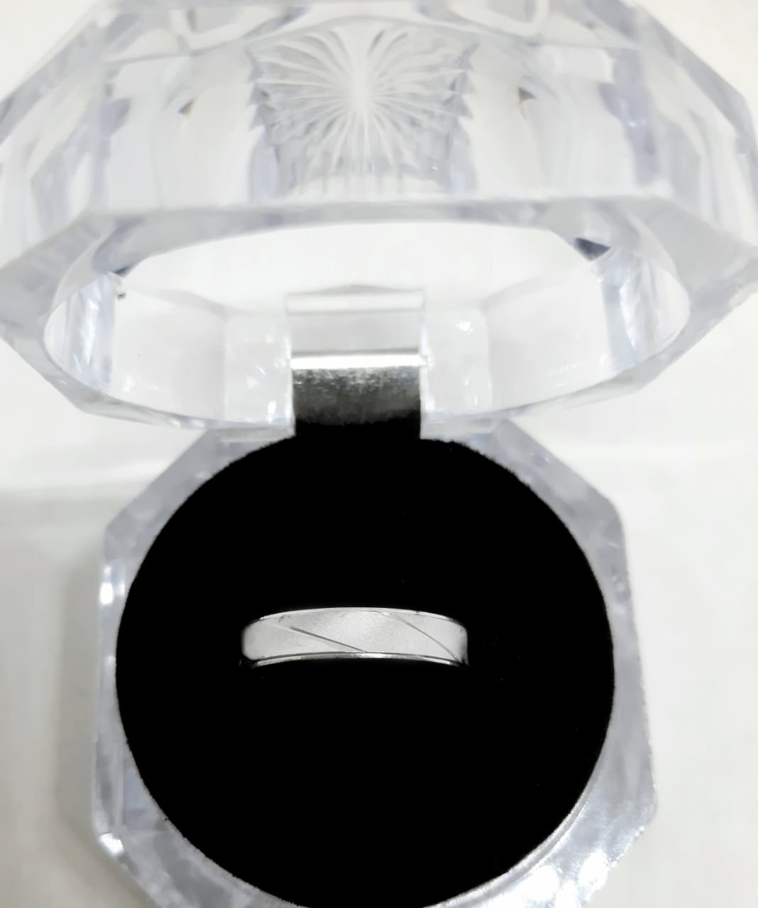 Silver Gents Wedding Ring